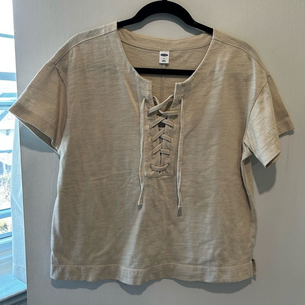 Lace up Shirt